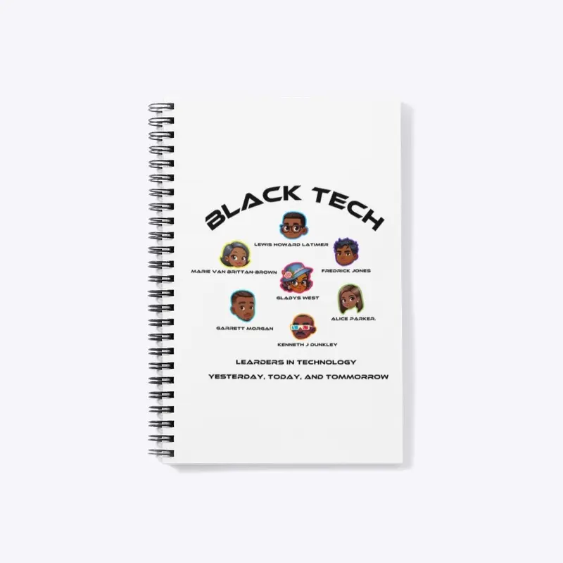 Black Tech Inventors 1 (Black Text)