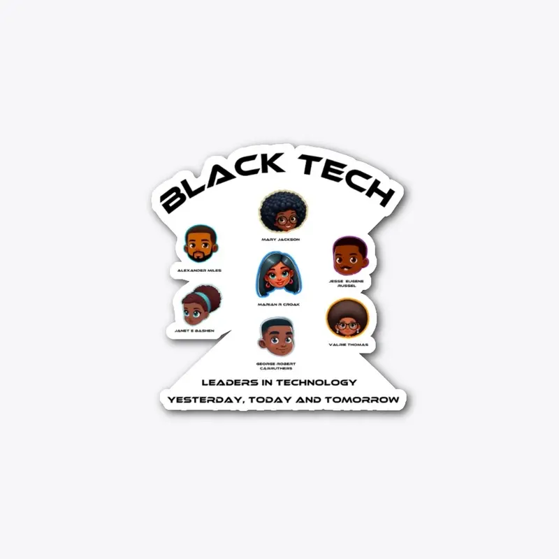 Black Tech Inventors 2 (Black Text)